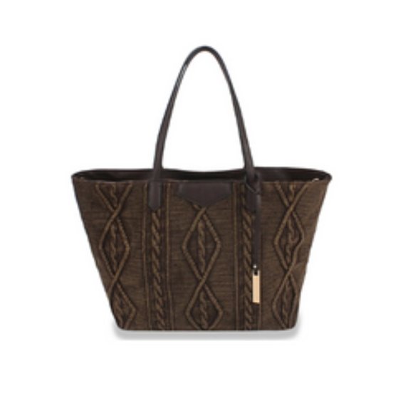 Women Handbag Purse Sweater Design Large Tote Handbag - Picture 1 of 2